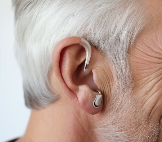 CROS hearing aid